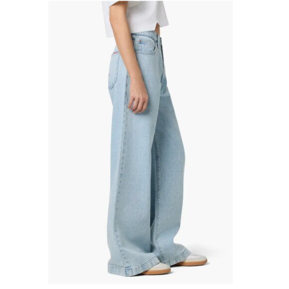 NEW HUDSON Jolene Wide Leg Jeans in Whip Smart for women 1125 6m3 - Picture 3 of 6